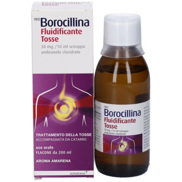 NEOBOROCILLINA FLUIDIFICANTE TOSSE sciroppo