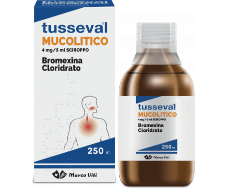 TUSSEVAL SCIROPPO MUCOLITICO 250 ml