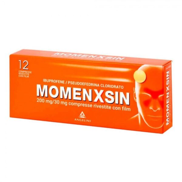 MOMENXSIN 200mg/30mg 12 compresse