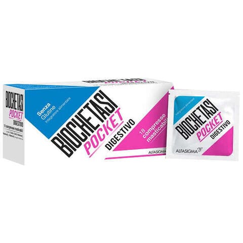 BIOCHETASI POCKET 18 compresse