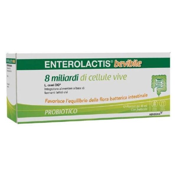 ENTEROLACTIS DRYCAP 12 flaconcini