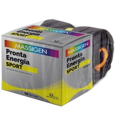 MASSIGEN PRONTA ENERGIA SPORT + TELO 12 bustine