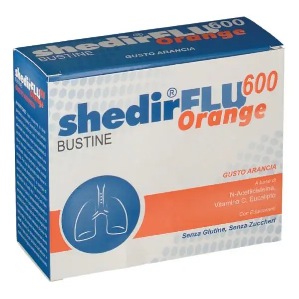 SHEDIRFLU 600 orange 20 buste