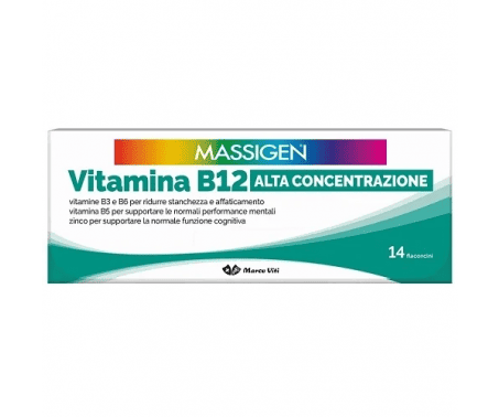 MASSIGEN VITAMINA B12 14 flaconcini