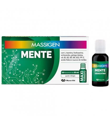 MASSIGEN MENTE 10 flaconcini