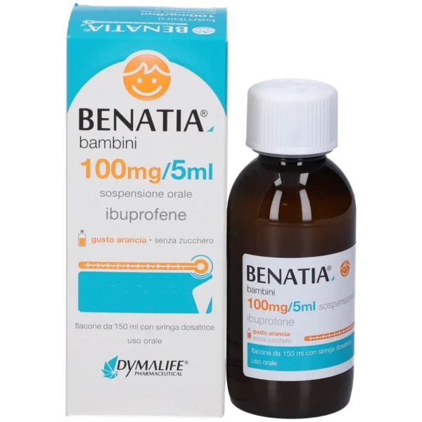 BENATIA 100mg/5ml sospensione orale ARANCIA
