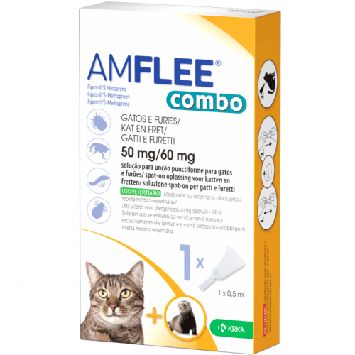 AMFLEE COMBO 0,5 ml gatti/furetti 50mg/60mg 1 pipetta