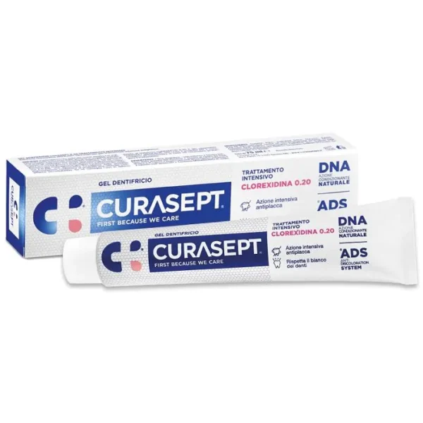 CURASEPT DENTIFRICIO 0,20% ADS+DNA trattamento intensivo 75 ml